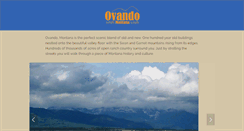 Desktop Screenshot of ovandomontana.net